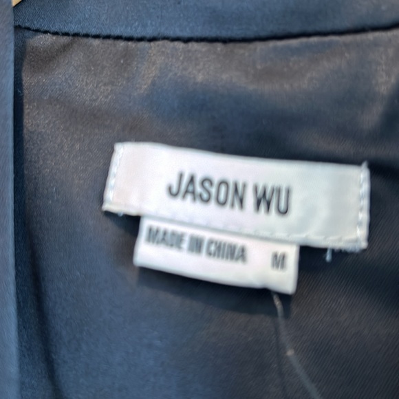 NEW Women’s Jason Wu Satin Rhinestone Embellished Blazer - Picture 2 of 10